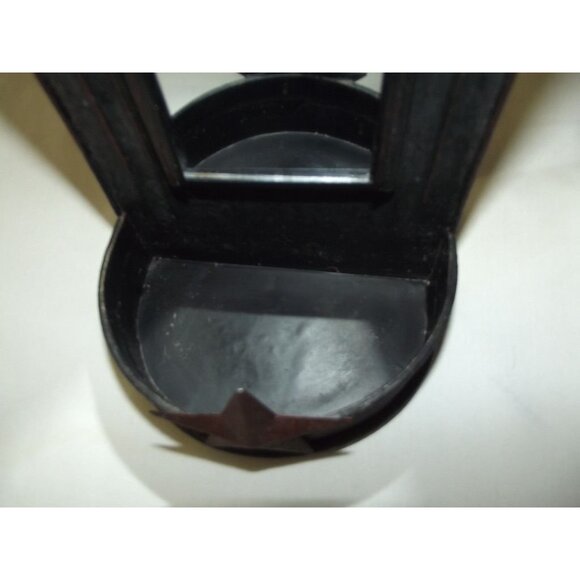 Metal Sconce Kennedy's Country Collections Metal & Mirror candle holder shelf - Picture 7 of 9